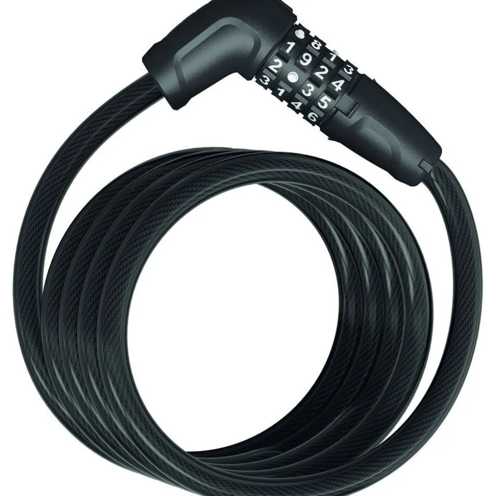 Abus Kabelslot code Numero 5510C/180 black SCMU