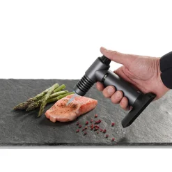 Ad Hoc Brulée Flambeerbrander Zilver 10x4,3xh14cm