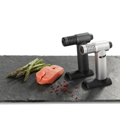 Ad Hoc Brulée Flambeerbrander Zilver 10x4,3xh14cm