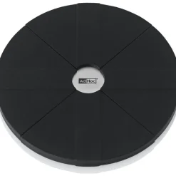 Ad Hoc Pannenonderzetter Verstelbaar 12,5-18,5cm Zwart