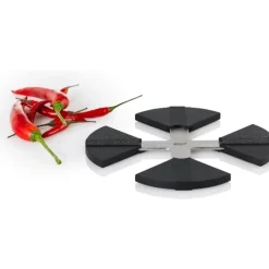 Ad Hoc Pannenonderzetter Verstelbaar 12,5-18,5cm Zwart