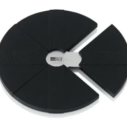 Ad Hoc Pannenonderzetter Verstelbaar 12,5-18,5cm Zwart