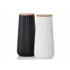Ad Hoc Scape Set Peper-zoutmolen Wit-zwart D5,8xh12,3cm