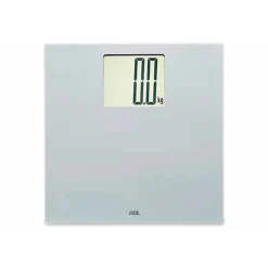 ADE Dig. Personenweegschaal Katharina Wit 30x30cm Incl. 3x Aaa - Lcd Display