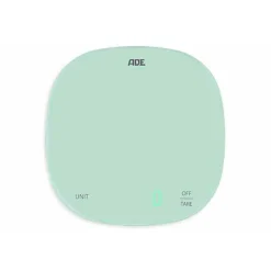ADE Digitale Keukenweegschaal Mint 18x18cm - Tot 10kg - Incl. 2x Aaa