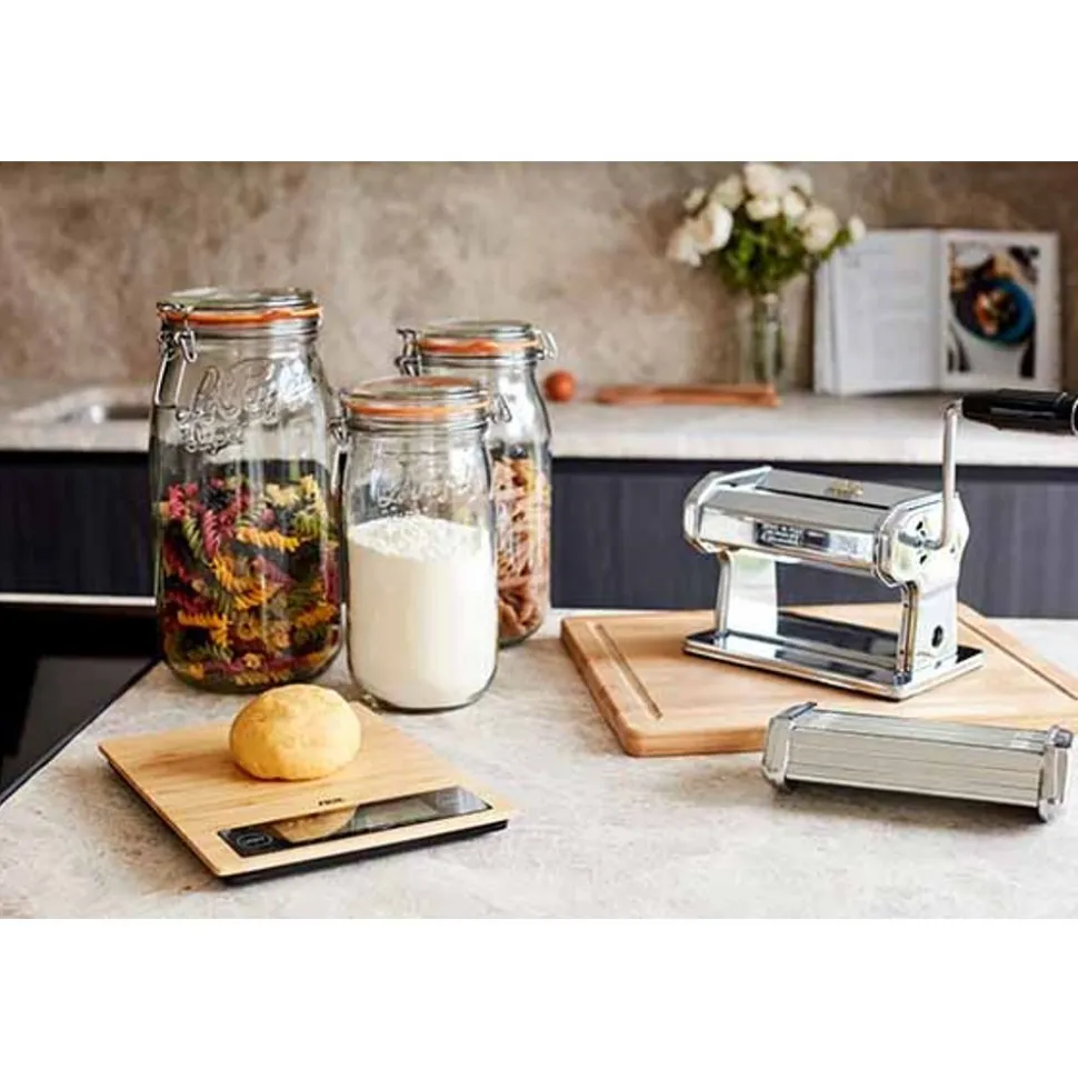 ADE Digitale Keukenweegschaal Ramona 23x18xh2cm Incl. 2x Cr2032 - Lcd Displa