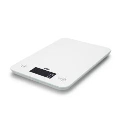 ADE Digitale Keukenweegschaal Slim Wit 23x15cm Incl. 2x Cr2032 - Lcd Display