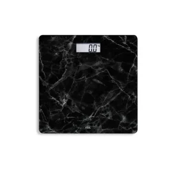 ADE Digitale Personenweegschaal Aurora Marble Black 30x30cm  Incl. 1x Cr2032
