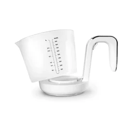 ADE Maatbeker-weegschaal Franca 20,7x14,6cm Incl. 1x Cr2032-lcd Display