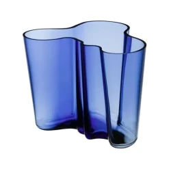 Alvar Aalto Collection Vaas 160mm ultramarijn blauw