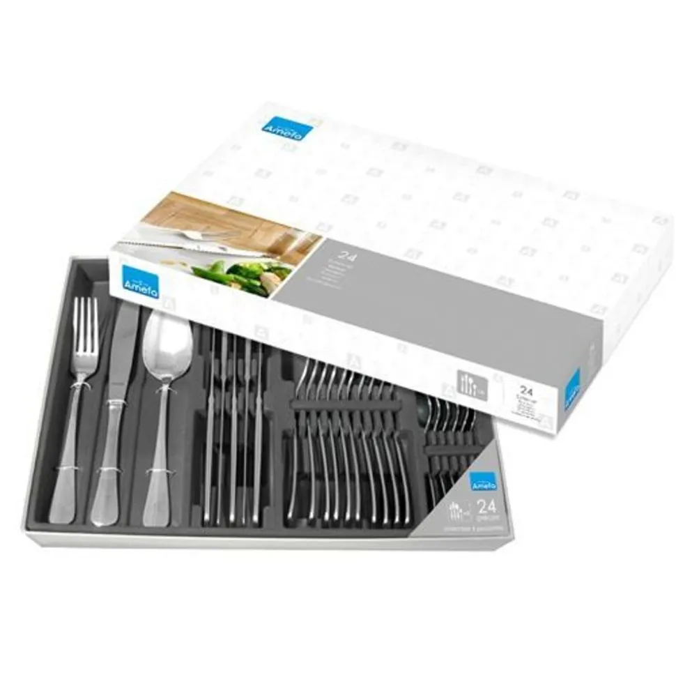 Amefa Austin Latte-Sorbetlepel Set6