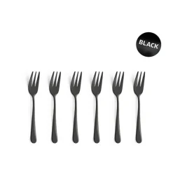 Amefa Austin Vintage Black Gebakvorken Set6