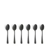 Amefa Austin Vintage Black Koffielepels Set6
