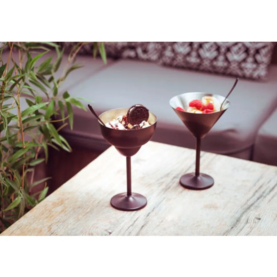 Amefa Austin Vintage Black Koffielepels Set6