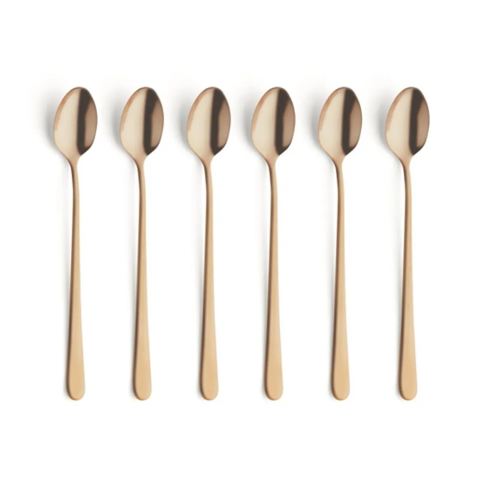 Amefa Austin Vintage Gold Icetealepel Set6