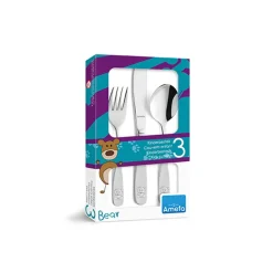 Amefa Bear Kinderbestek 3delig