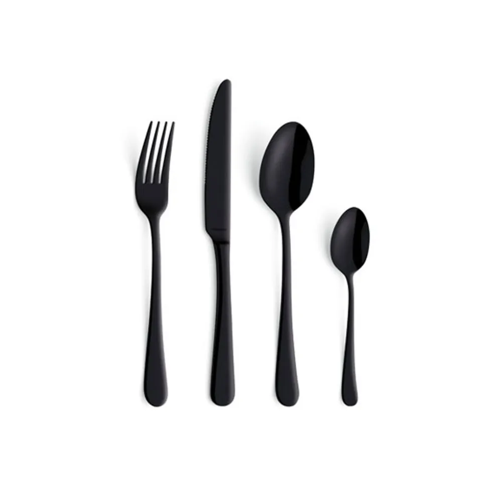Amefa Manille Vintage Black Bestekset 16delig