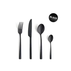 Amefa Manille Vintage Black Bestekset 16delig