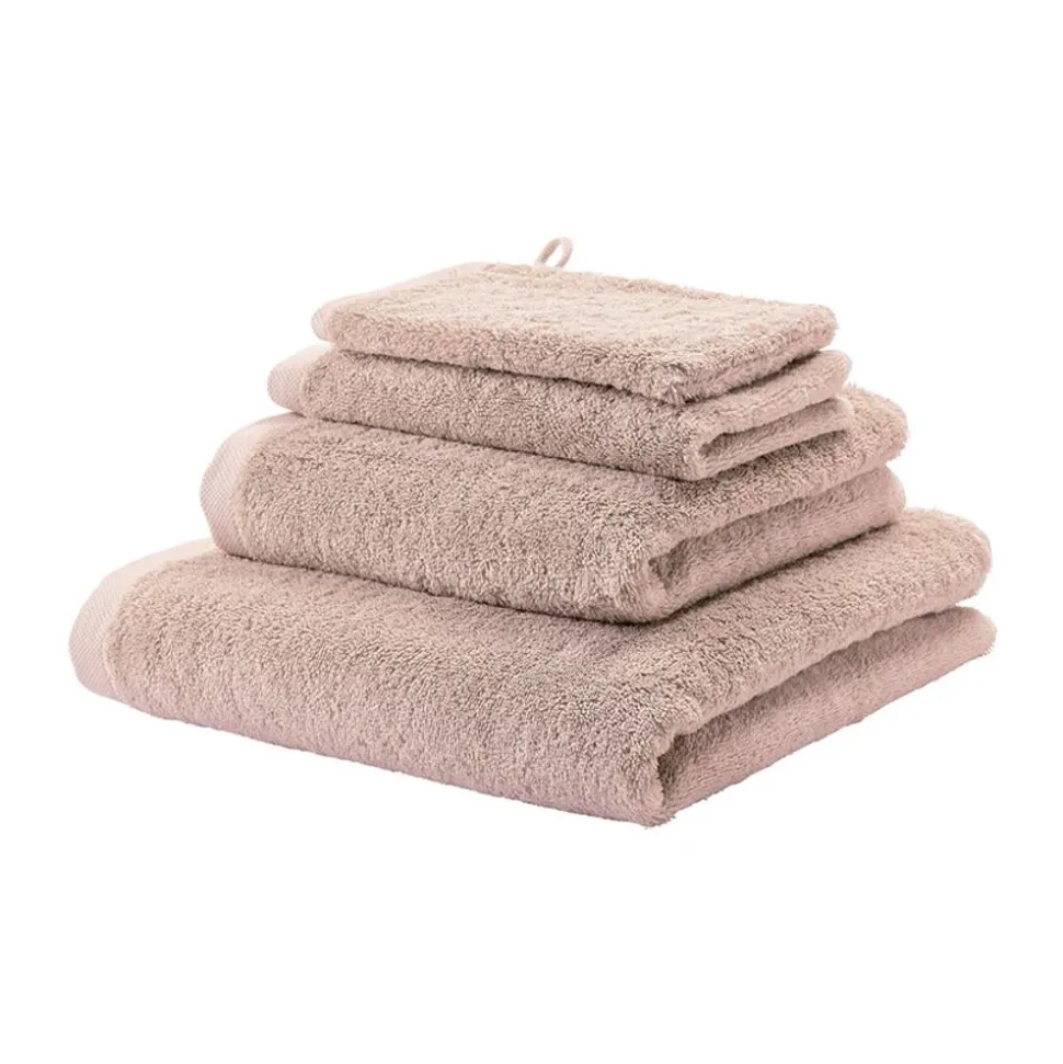 Aquanova London Handdoek 55x100 cm Dusty pink