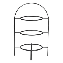 Asa à table ligne noire etagere 3-laags 36,5 cm zwart