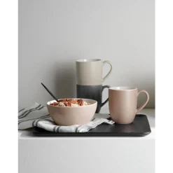 Asa Dienblad rechthoekig 36x28cm H1,5cm wilgenhout zwart