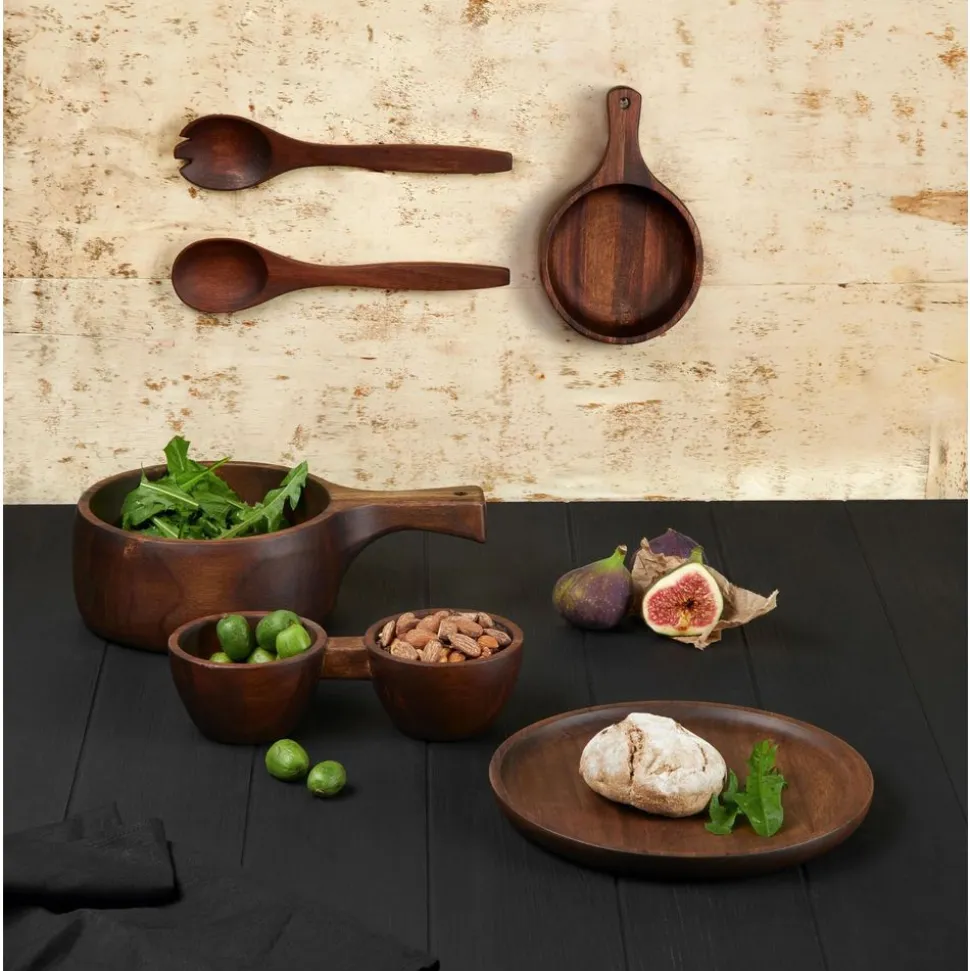 Asa Dienblad rond D25cm H2cm Acacia