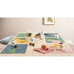 Asa Kids Placemat lederlook 46x33cm Duck Emil