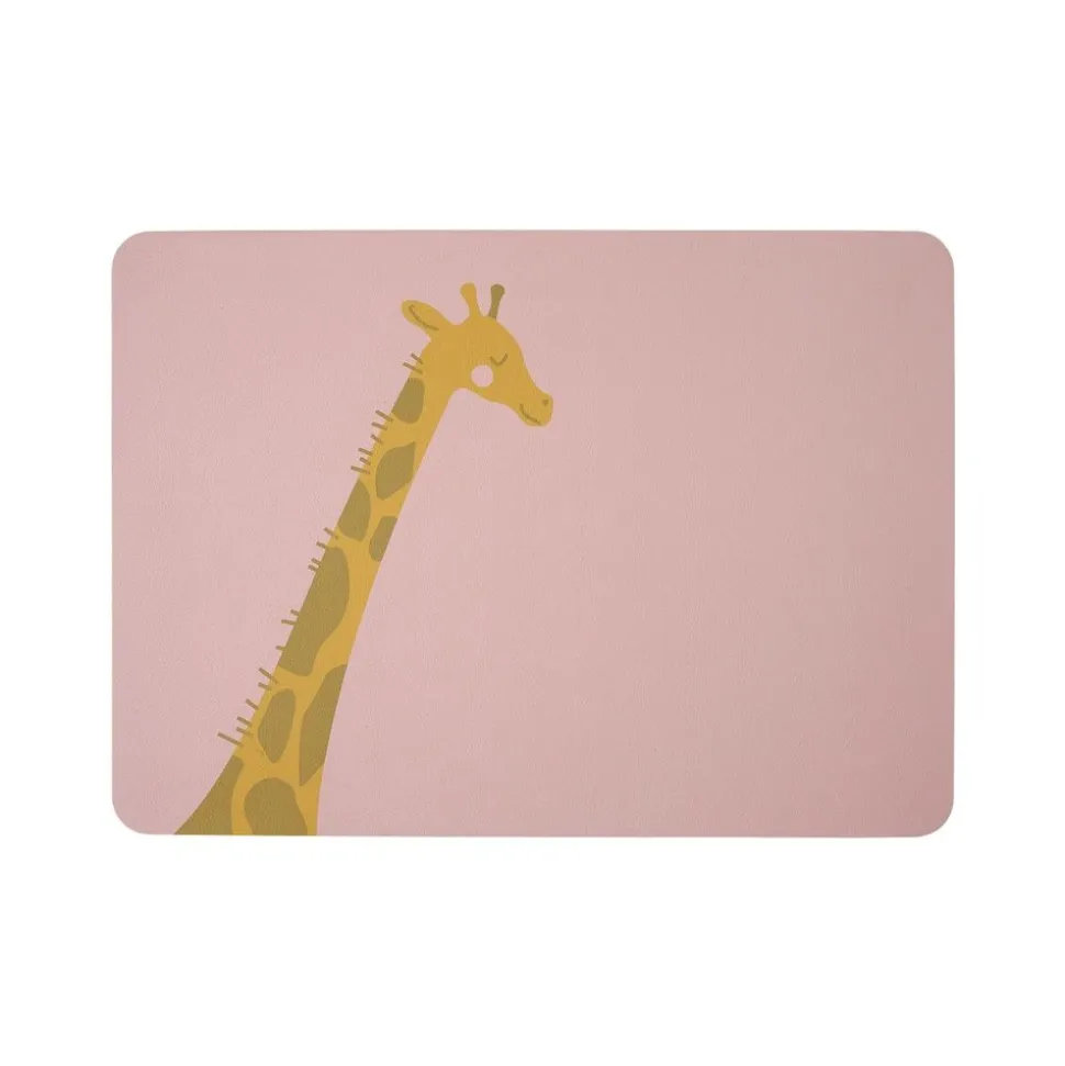 Asa Kids Placemat lederlook 46x33cm Gisèle Giraffe