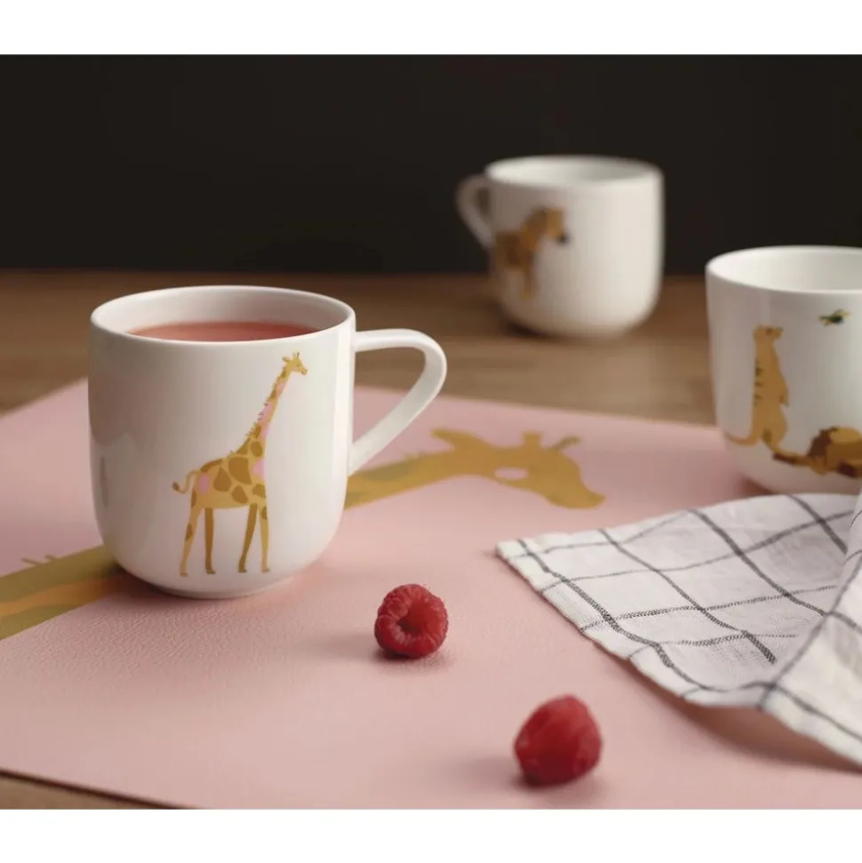 Asa Kids Placemat lederlook 46x33cm Gisèle Giraffe
