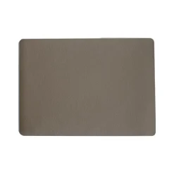 Asa Placemat lederlook 46x33cm Brown