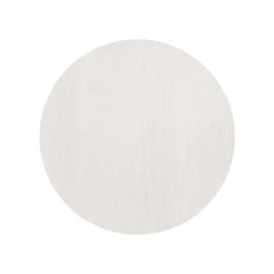 Asa Placemat rond lederloook D3!cm White