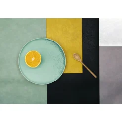 Asa Placemat Vegan leather 46x33cm Spearmint