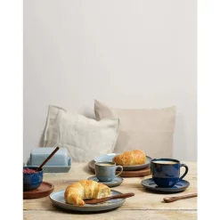 Asa Saisons Espressokopje met schotel D6,7cm H5,5cm 0,09L Denim