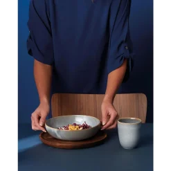 Asa Saisons Pastabord D21cm H5,5cm Denim