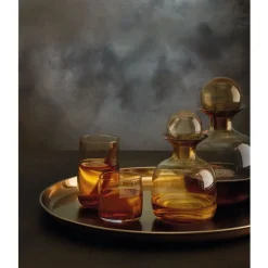 Asa Sarabi Glas D8cm H8cm 0,2L Amber