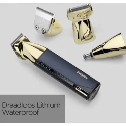 Babyliss Super-X Metal Series 15 in 1 multitrimmer (goud/blauw)