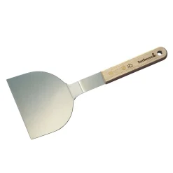 Barbecook Hamburgerspatel uit rvs en rubberhout 30cm FSC 100% sgsch-coc-041337