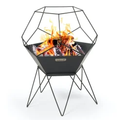 Barbecook Jura vuurkorf uit gelakt plaatstaal 60x60x75cm