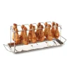 Barbecook Kippenvleugelhouder uit rvs voor 12 bouten 37.5x15.5x2cm