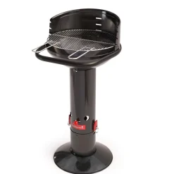 Barbecook Loewy 45 houtskoolbarbecue uit email zwart