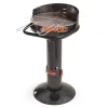 Barbecook Loewy 50 houtskoolbarbecue uit email zwart Ø 47.5cm H 99cm