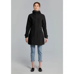 Basil Mosse regenparka dames zwart XL