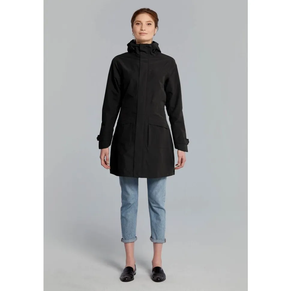 Basil Mosse regenparka dames zwart XL
