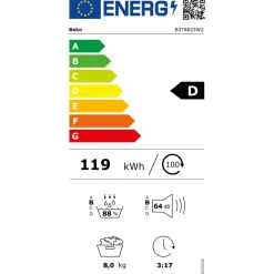 Beko B3T6823W2