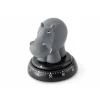 Bengt EK Design Kookwekker Nijlpaard Grijs D7,9xh8,3cm