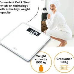 Beurer GS 400 SignatureLine Black Weegschaal met glazen weegplateau