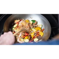 Big Green Egg Carbon Steel Wok voor XLarge, Large
