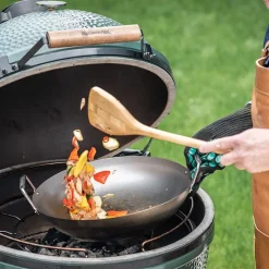 Big Green Egg Carbon Steel Wok voor XLarge, Large