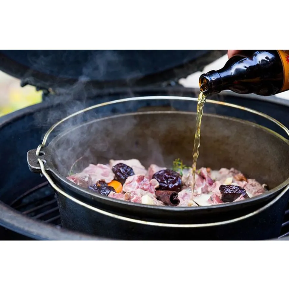 Big Green Egg Cast Iron Dutch Oven