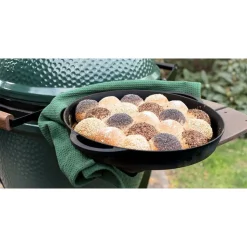 Big Green Egg Cast Iron Skillet voor 2XL, XLarge, Large